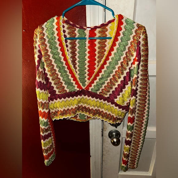 Free People Twist and Shout Top Size Large - Picture 5 of 7